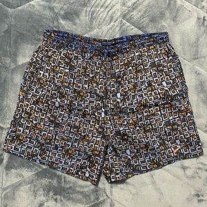 vintage nike lined board shorts